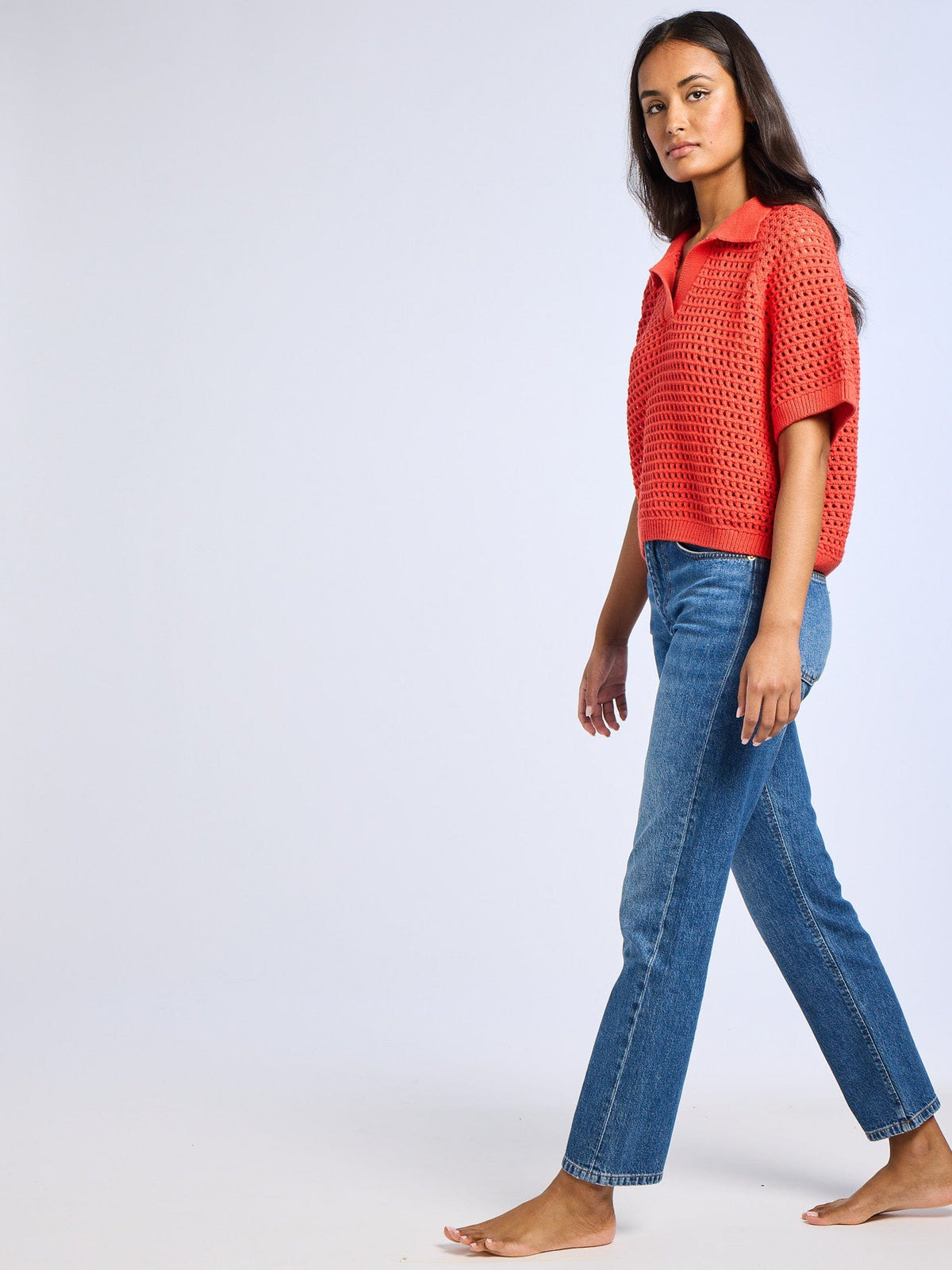 Mabel Henley in Red — The knit