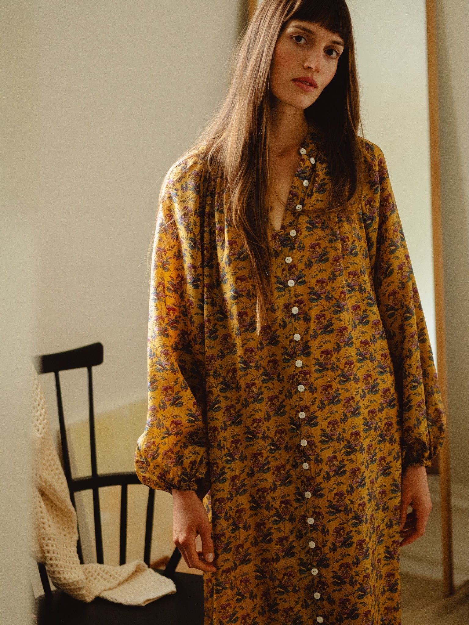 MILLE Clothing Madeline Dress in Rattan Floral