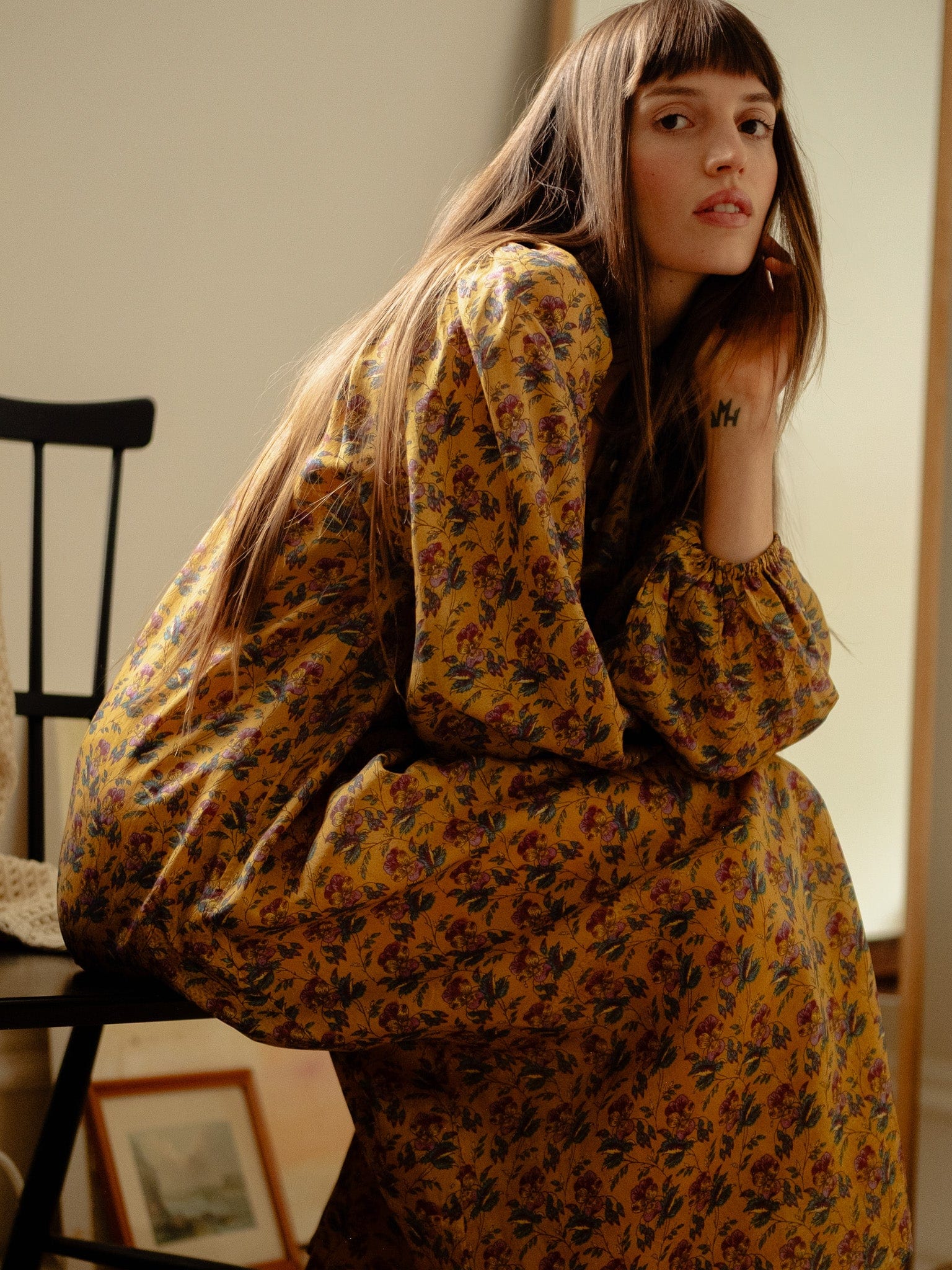 MILLE Clothing Madeline Dress in Rattan Floral