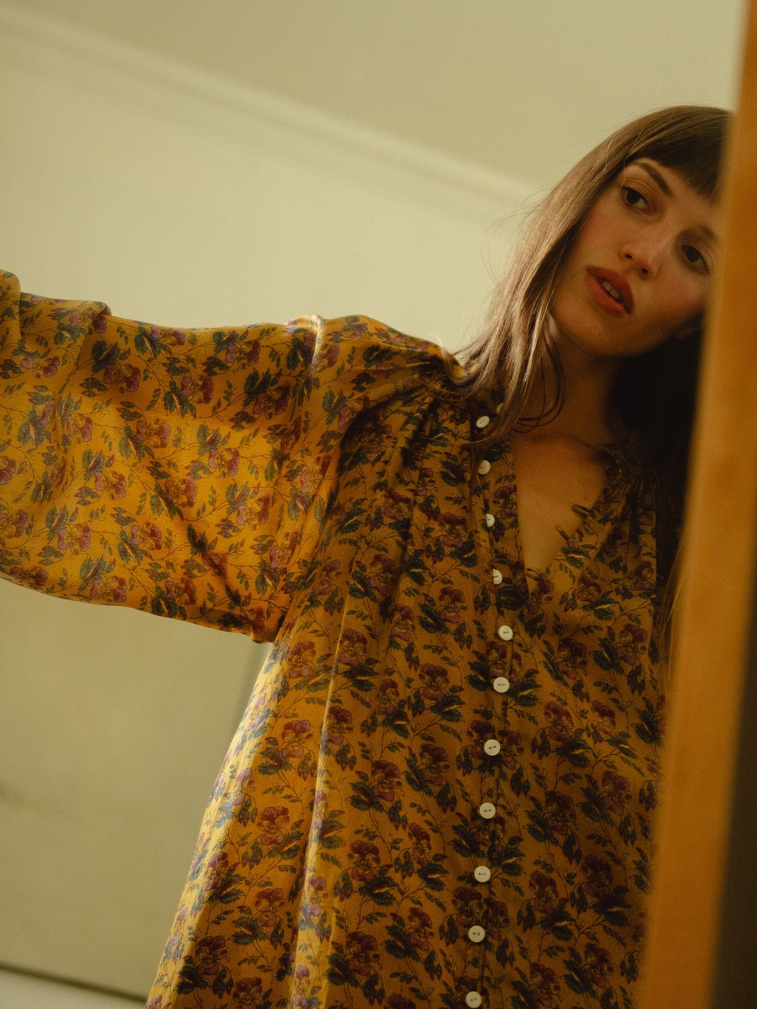 MILLE Clothing Madeline Dress in Rattan Floral