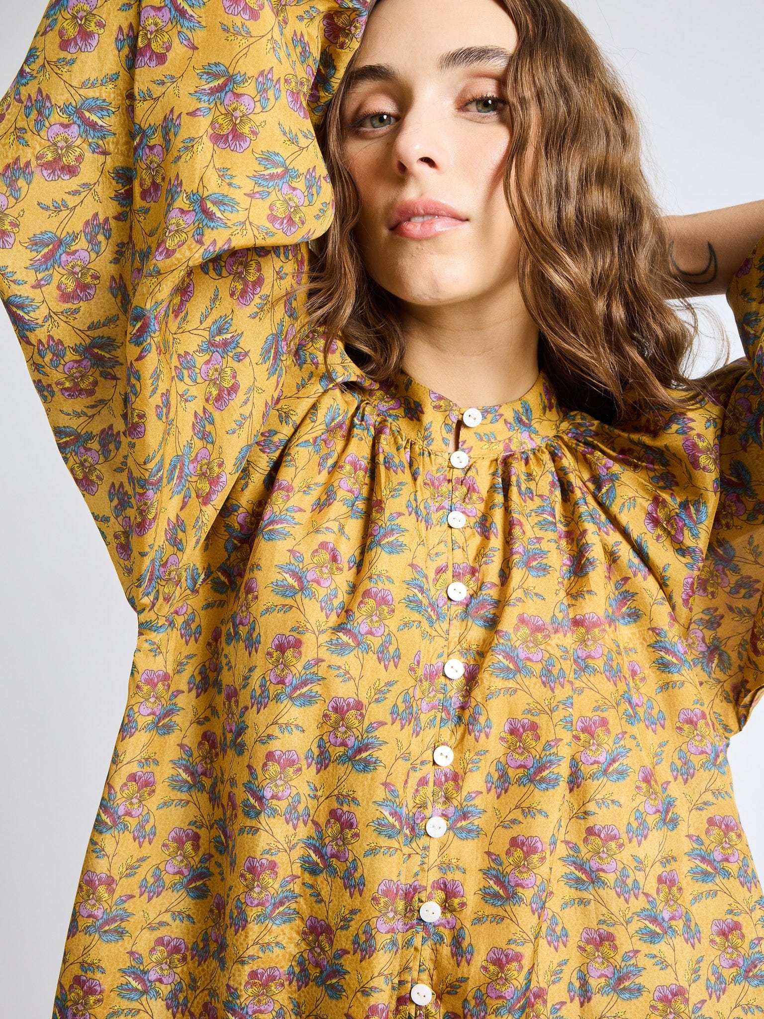 MILLE Clothing Madeline Dress in Rattan Floral