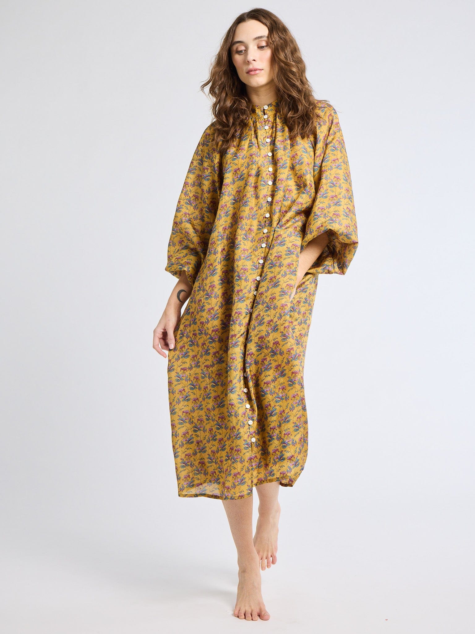 MILLE Clothing Madeline Dress in Rattan Floral