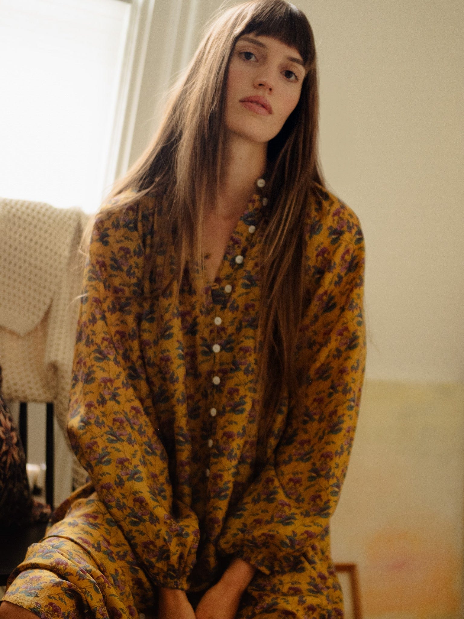 MILLE Clothing Madeline Dress in Rattan Floral