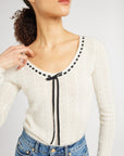 MILLE Clothing Margaret Pullover in Ivory