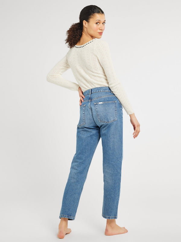 Margaret Pullover in Ivory — view 4