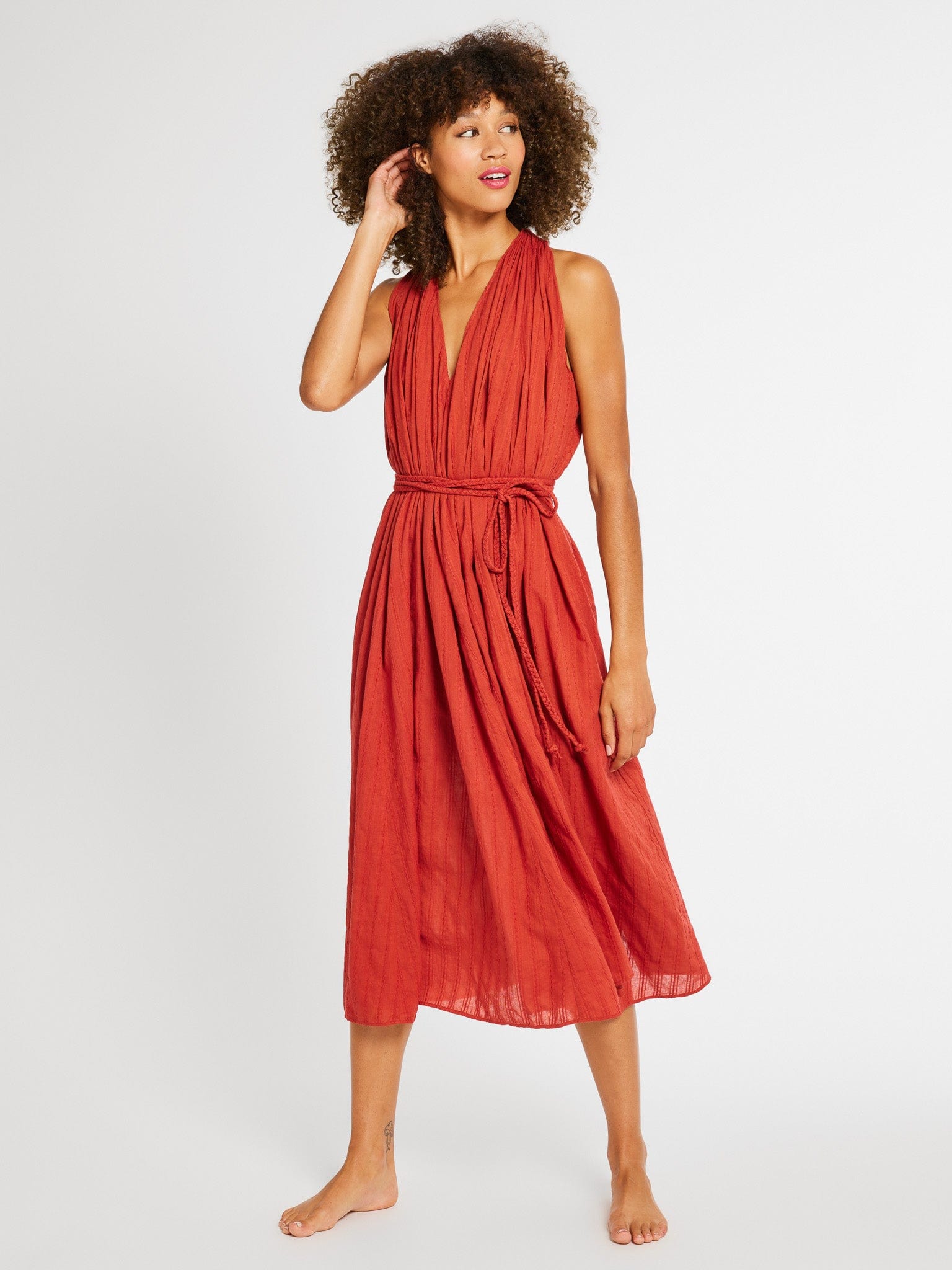 MILLE Clothing Marilyn Dress in Spice