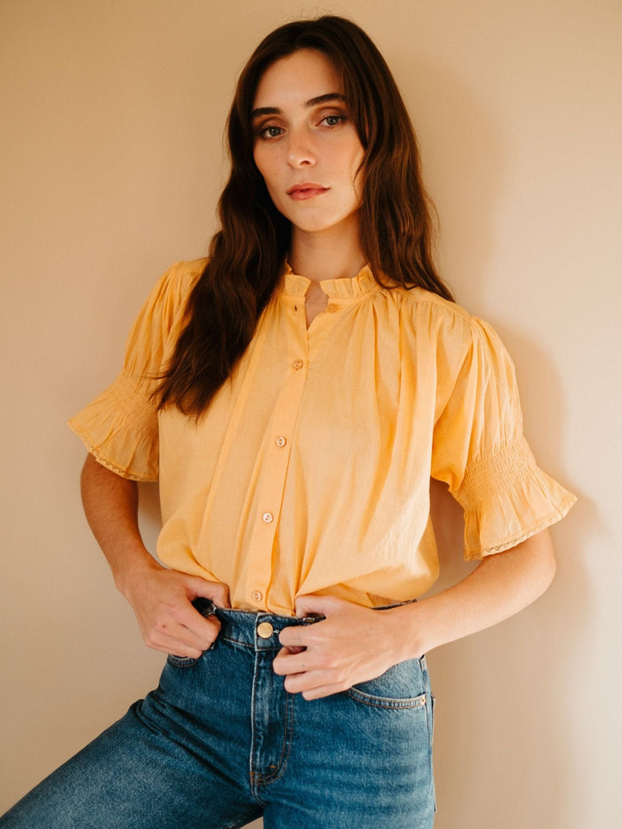 Marnie Top in Apricot