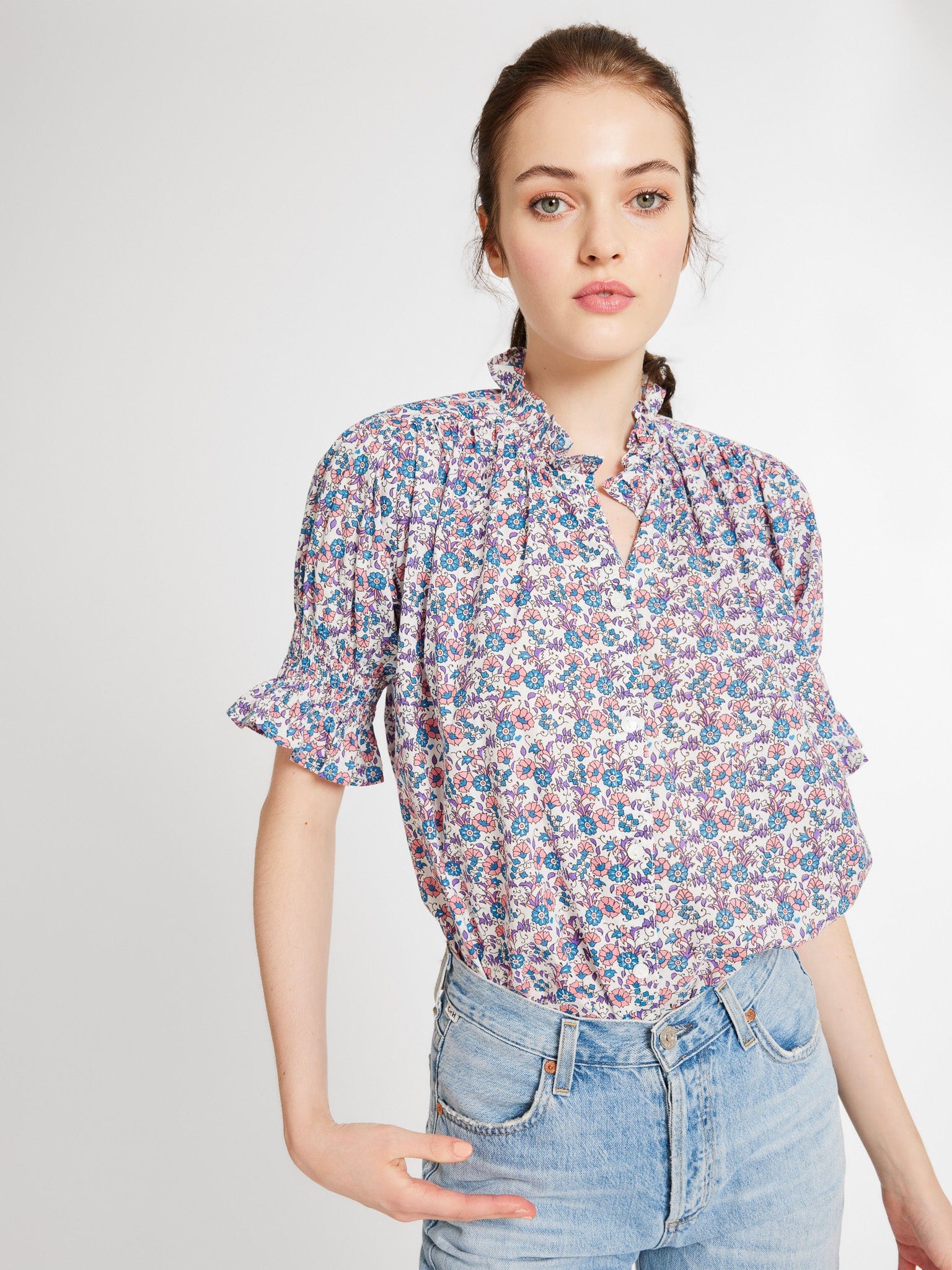 Marnie Top in Bluebell – MILLE