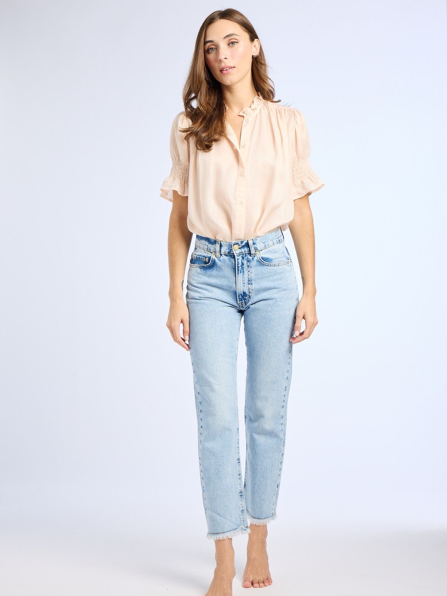 MILLE Clothing Marnie Top in Blush