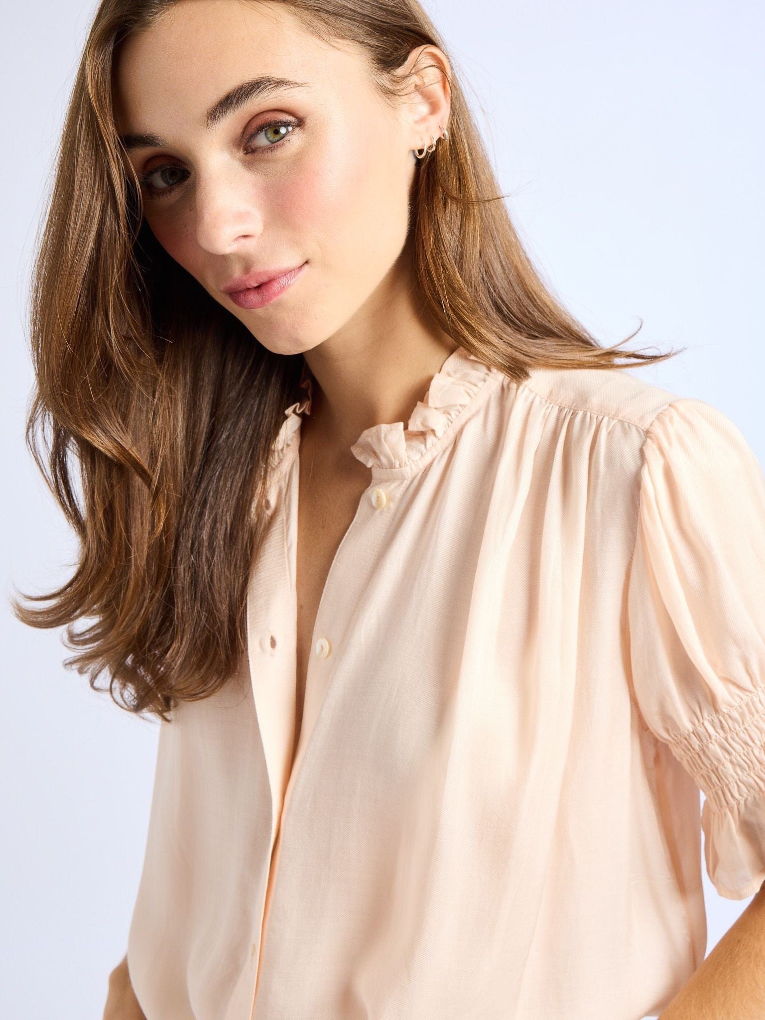 MILLE Clothing Marnie Top in Blush