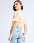 MILLE Clothing Marnie Top in Blush