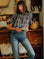 MILLE Clothing Marnie Top in Ivy Plaid