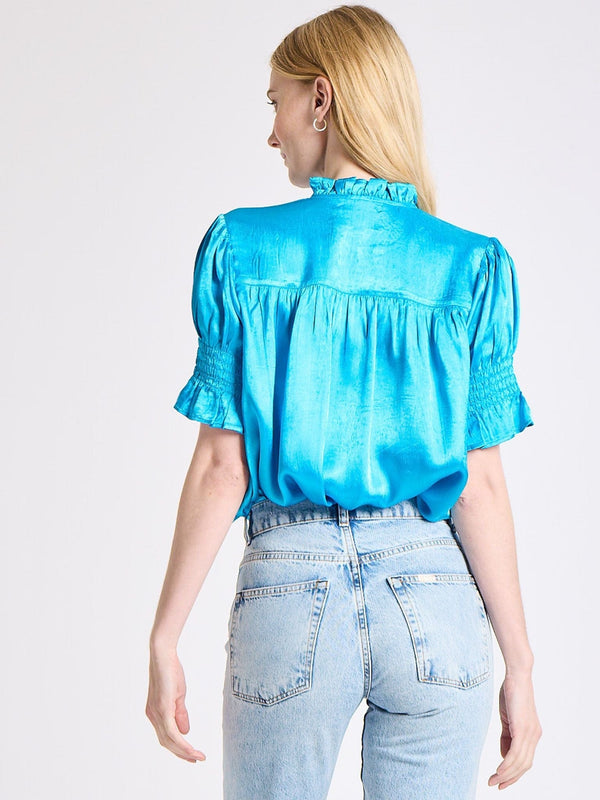 Marnie Top in Ocean — view 7