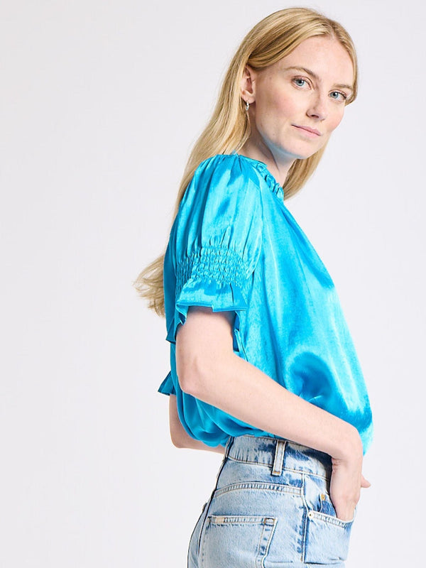 Marnie Top in Ocean — view 6