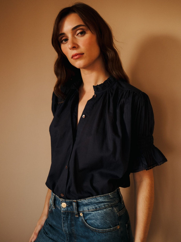Marnie Top in Peacoat