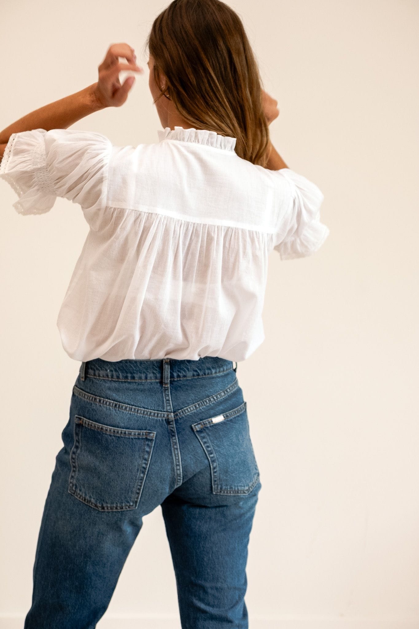 MILLE Clothing Marnie Top in White