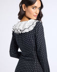 MILLE Clothing Matilda Dress in Black Dot