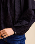 MILLE Clothing Maureen Top in Black Eyelet