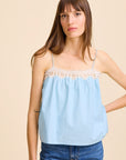 MILLE Clothing Maxine Top in Robin's Egg