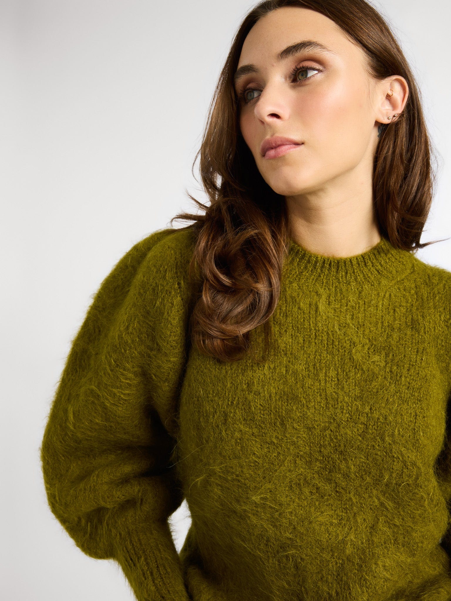 MILLE Clothing Maya Sweater in Moss