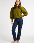 MILLE Clothing Maya Sweater in Moss