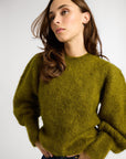 MILLE Clothing Maya Sweater in Moss