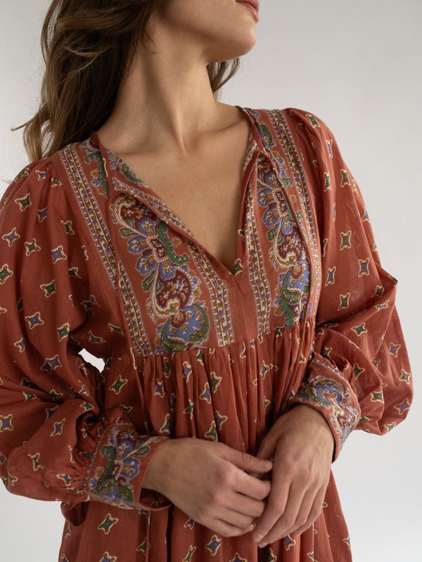 Michelle Dress in Chateau — view 2