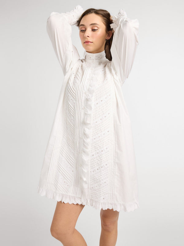 Mika Dress in White — view 6