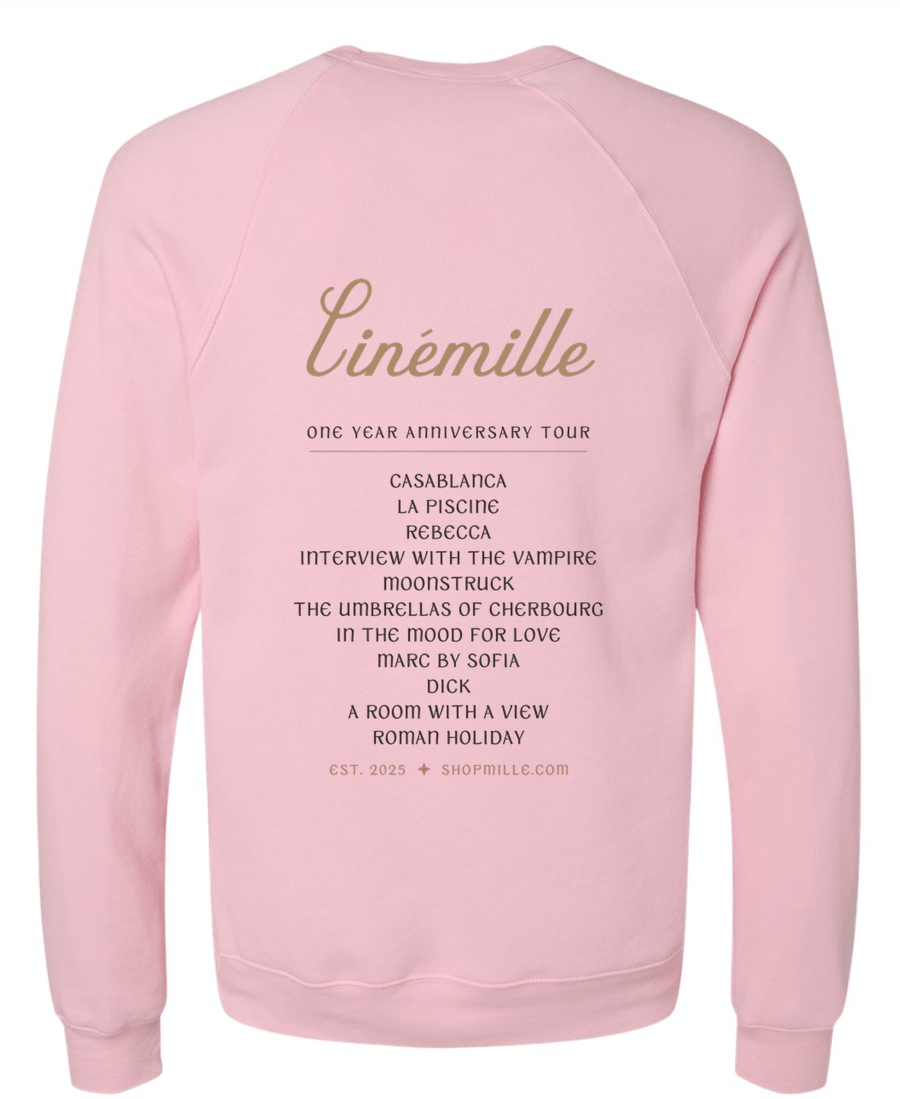 MILLE MOVIE CLUB Anniversary Sweatshirt — alternate view