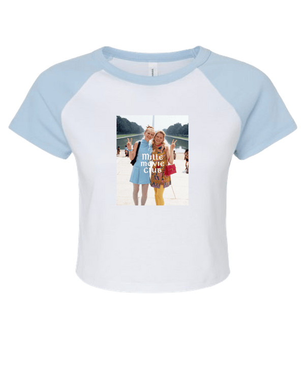MILLE MOVIE CLUB Dick Cropped Tee — view 1