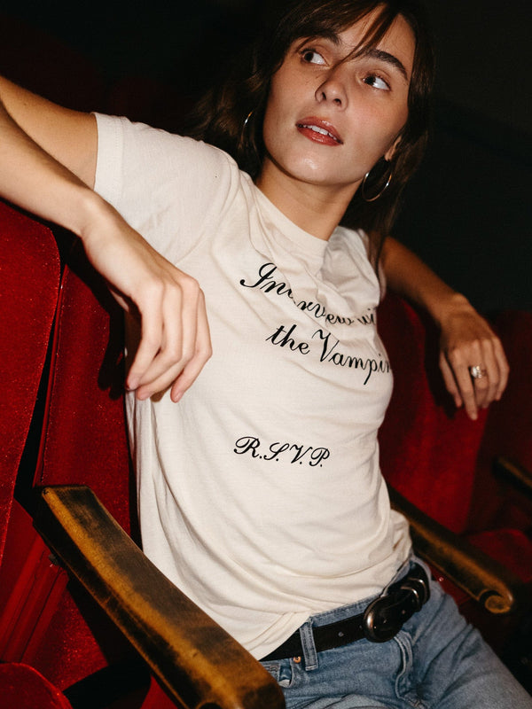 MILLE MOVIE CLUB Interview with the Vampire Tee — view 6