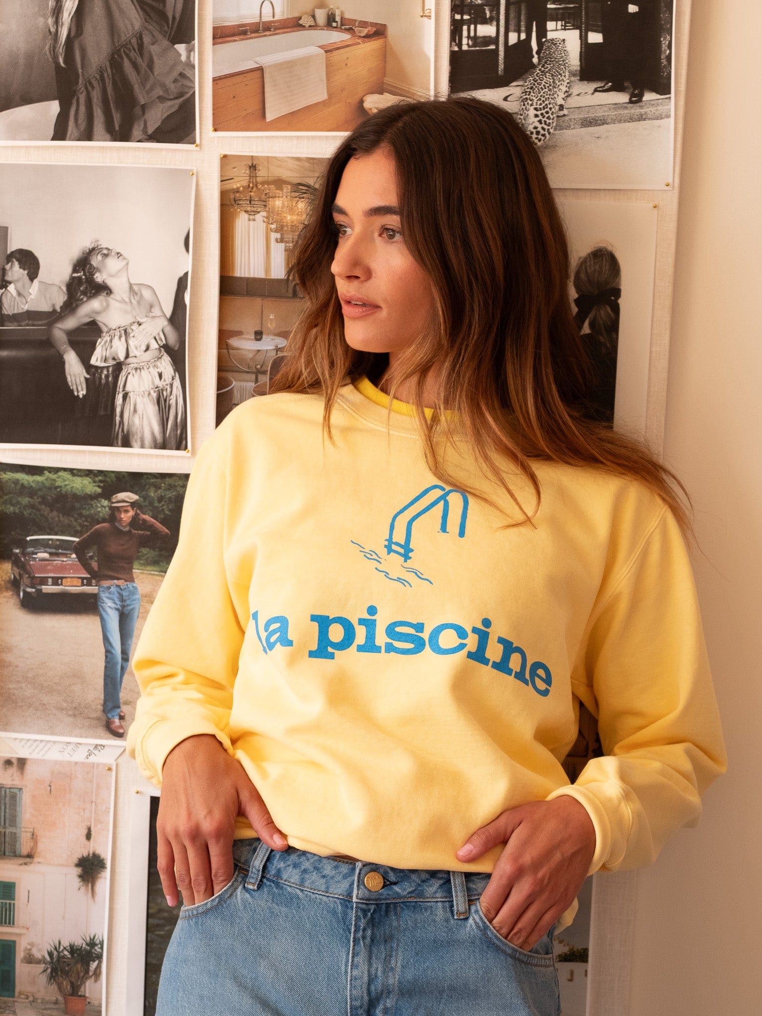 MILLE Clothing MILLE MOVIE CLUB La Piscine Sweatshirt