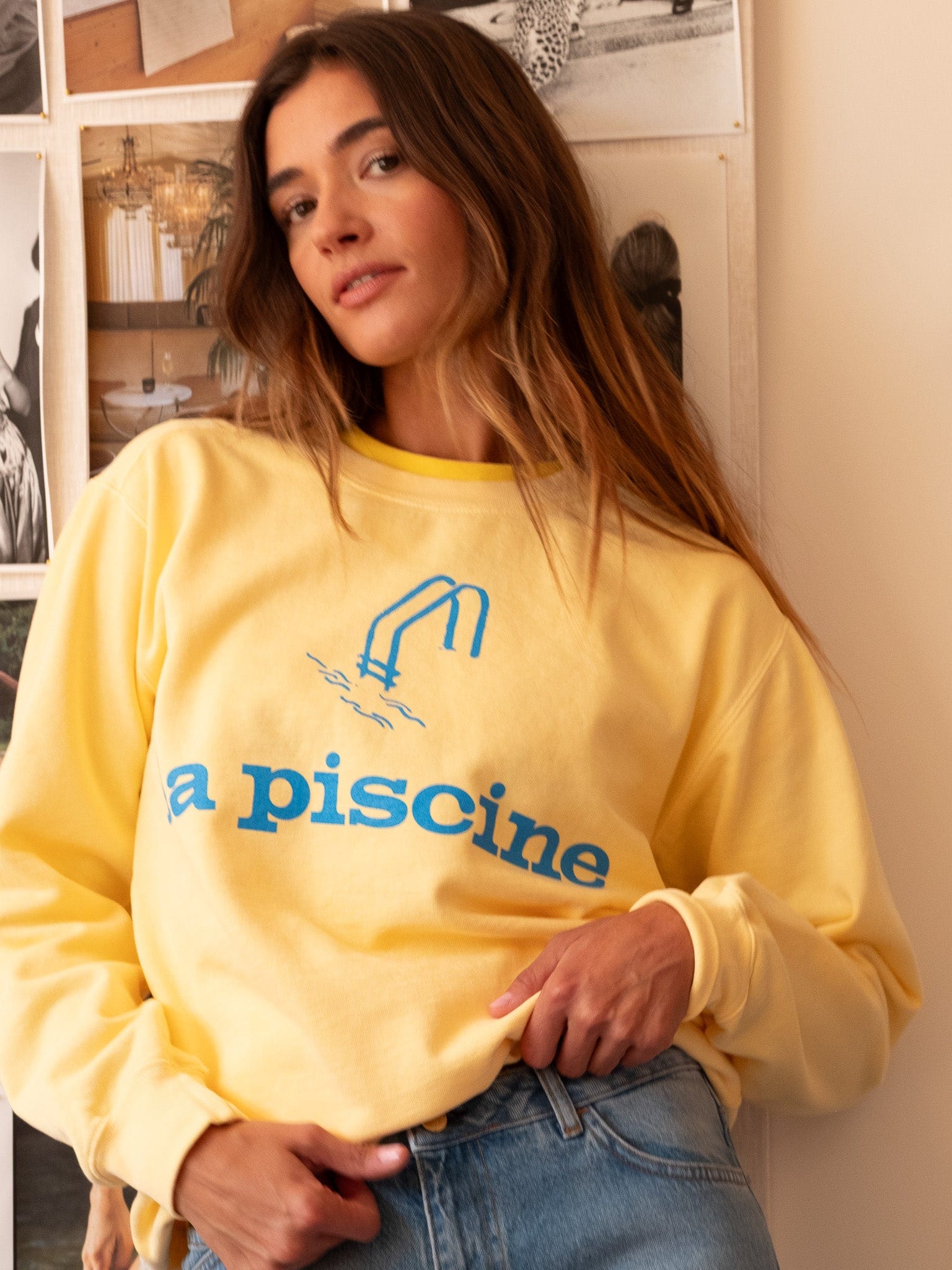 MILLE Clothing MILLE MOVIE CLUB La Piscine Sweatshirt