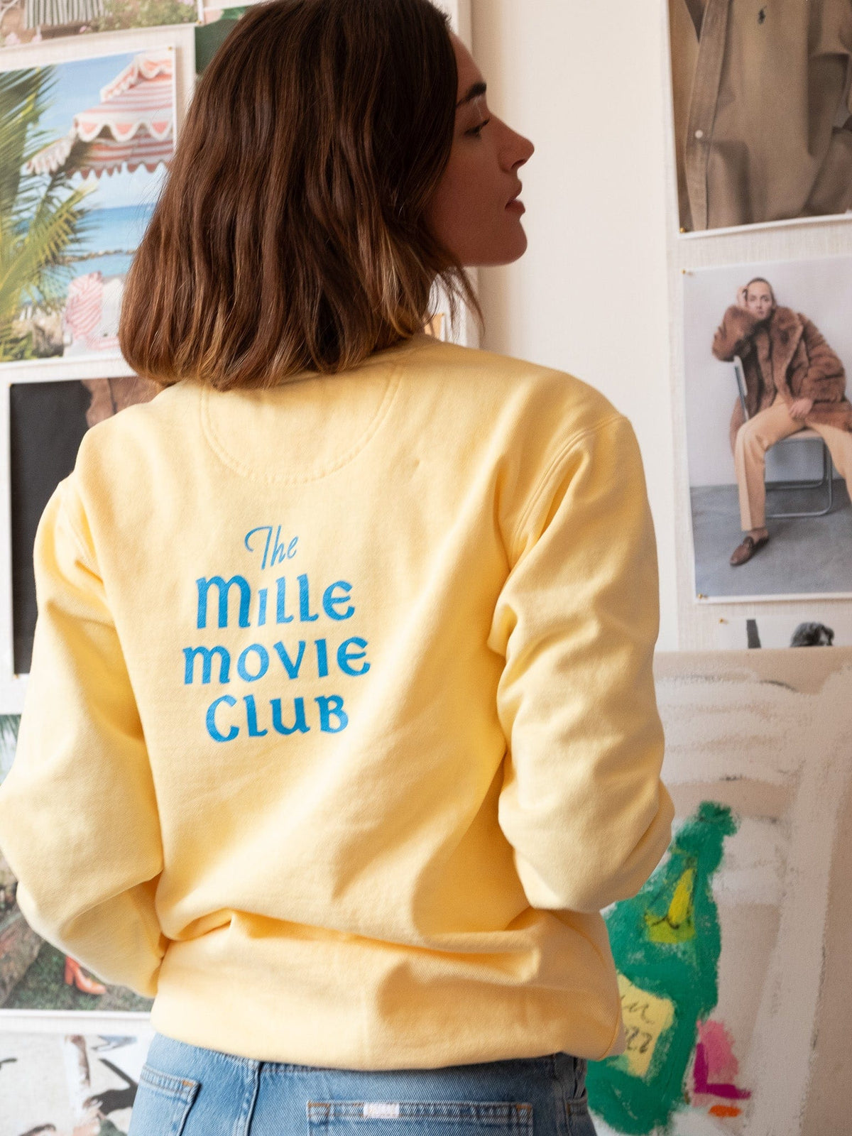 MILLE MOVIE CLUB La Piscine Sweatshirt — The cloth