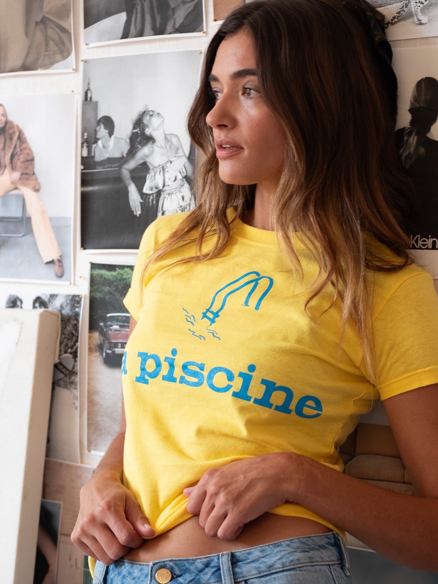 MILLE Clothing MILLE MOVIE CLUB La Piscine Tee