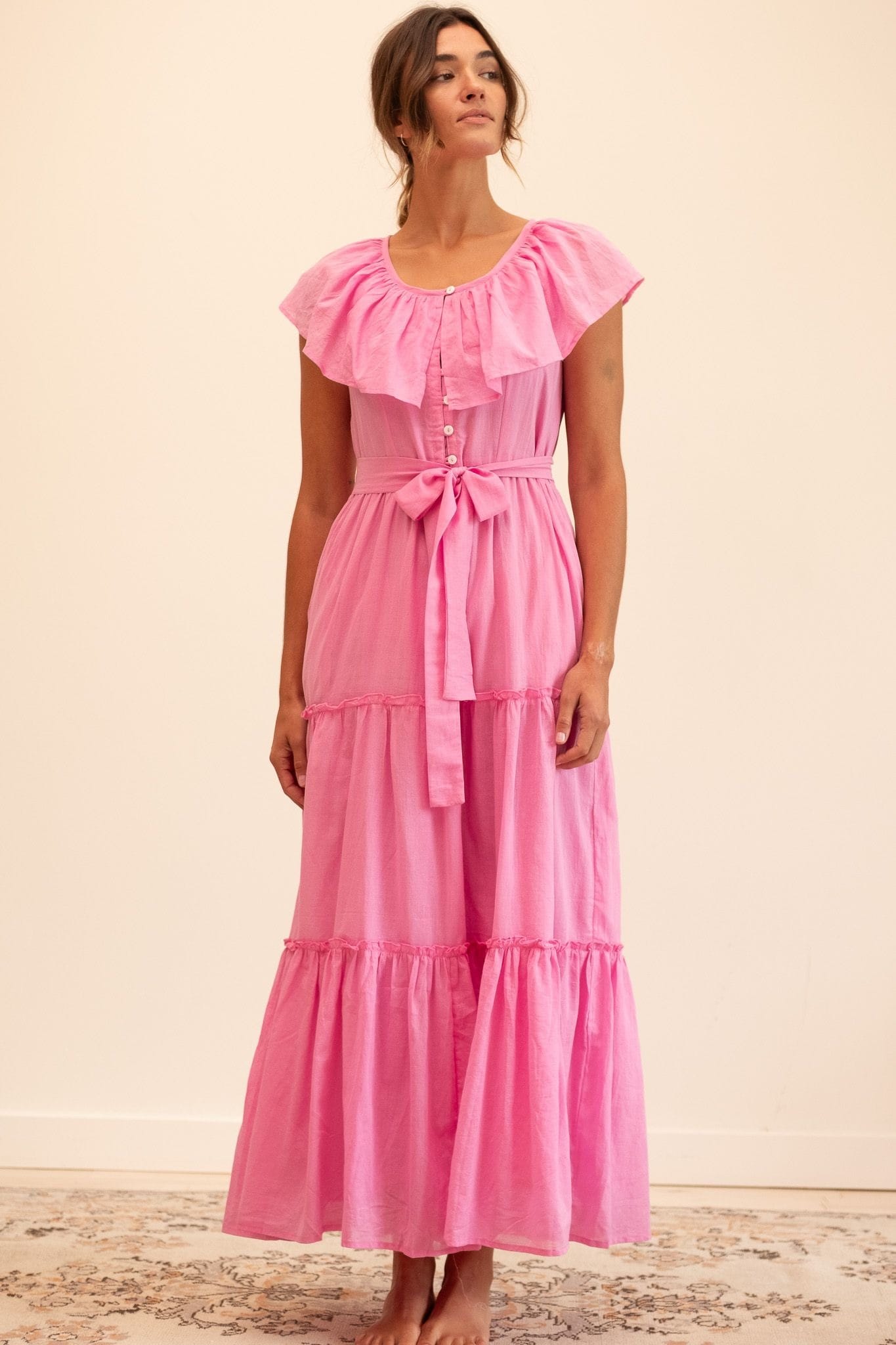 MILLE Clothing Mira Dress in Peony