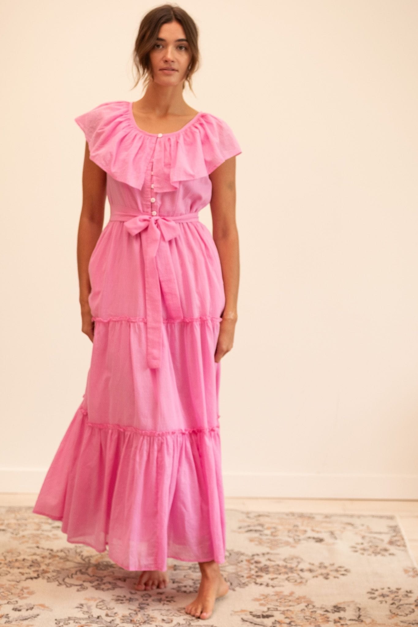 MILLE Clothing Mira Dress in Peony