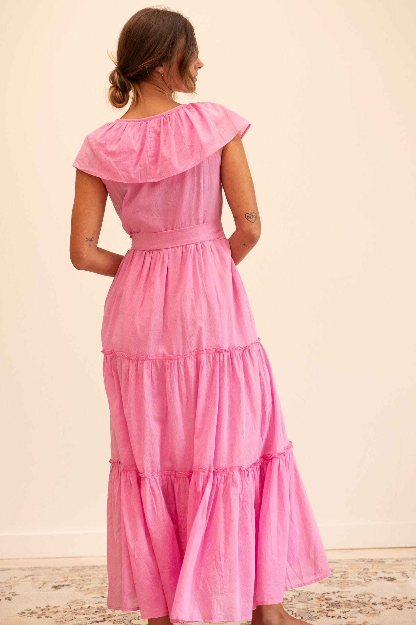MILLE Clothing Mira Dress in Peony