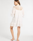 MILLE Clothing Mirella Crochet Dress in White