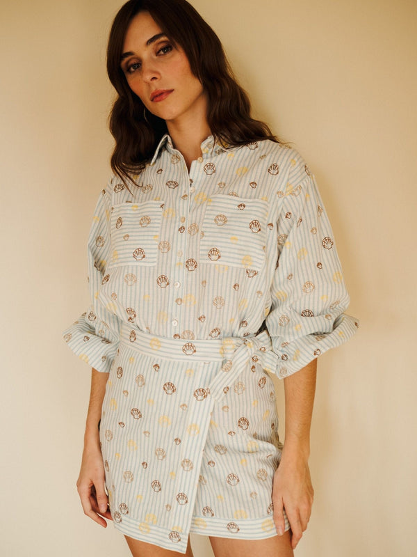 Molly Top in Seashell Embroidery — view 8