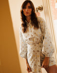 MILLE Clothing Molly Top in Seashell Embroidery