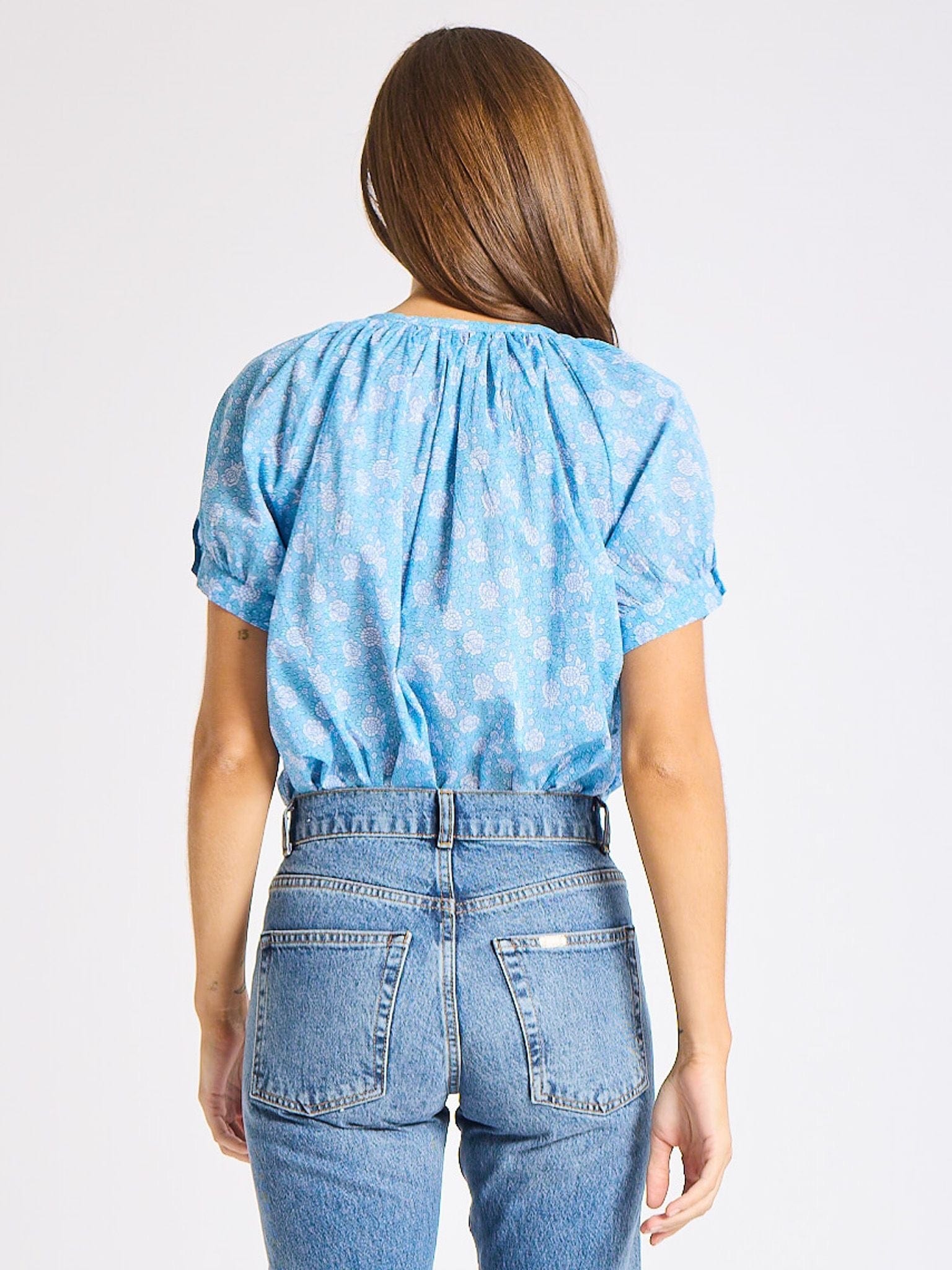 MILLE Clothing Naomi Top in Charleston Floral