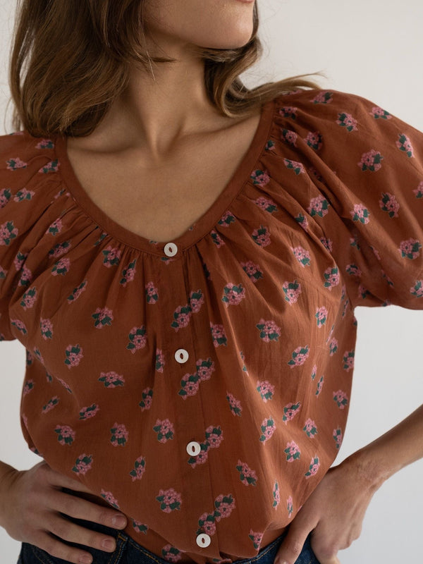 Naomi Top in Petite Bouquet — view 10