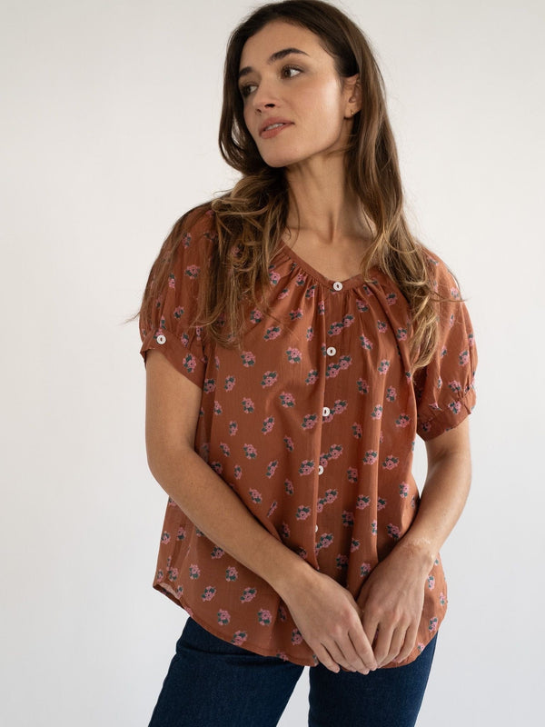 Naomi Top in Petite Bouquet — view 8
