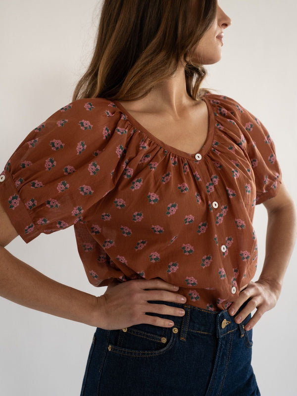 Naomi Top in Petite Bouquet — view 11