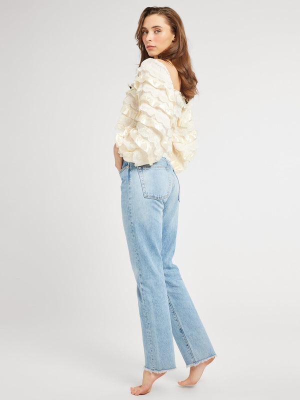 Nelle Top in Vintage Lace — view 4