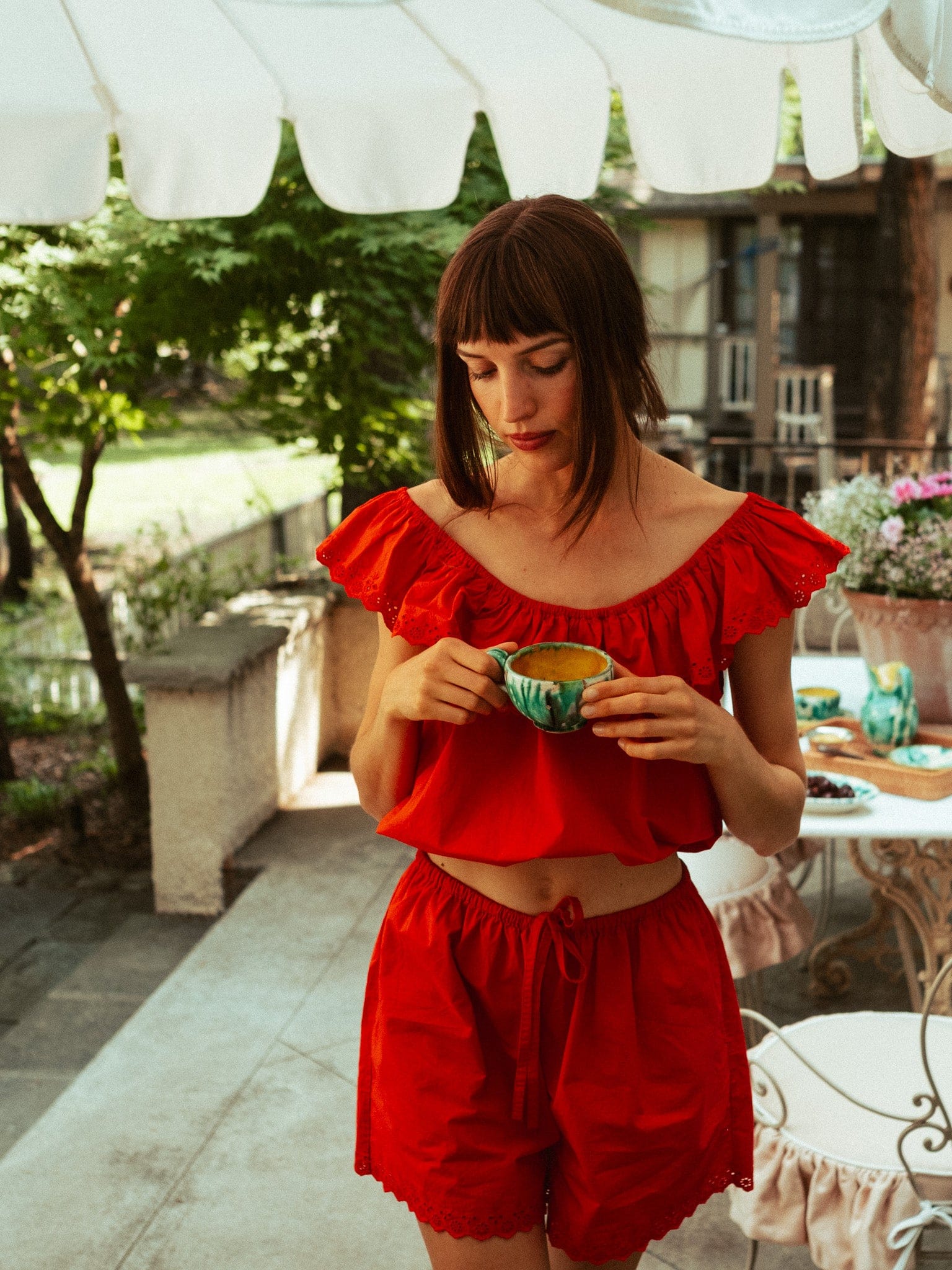 Stella Top in Scarlet – MILLE