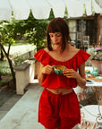 MILLE Clothing Olivia Short in Scarlet