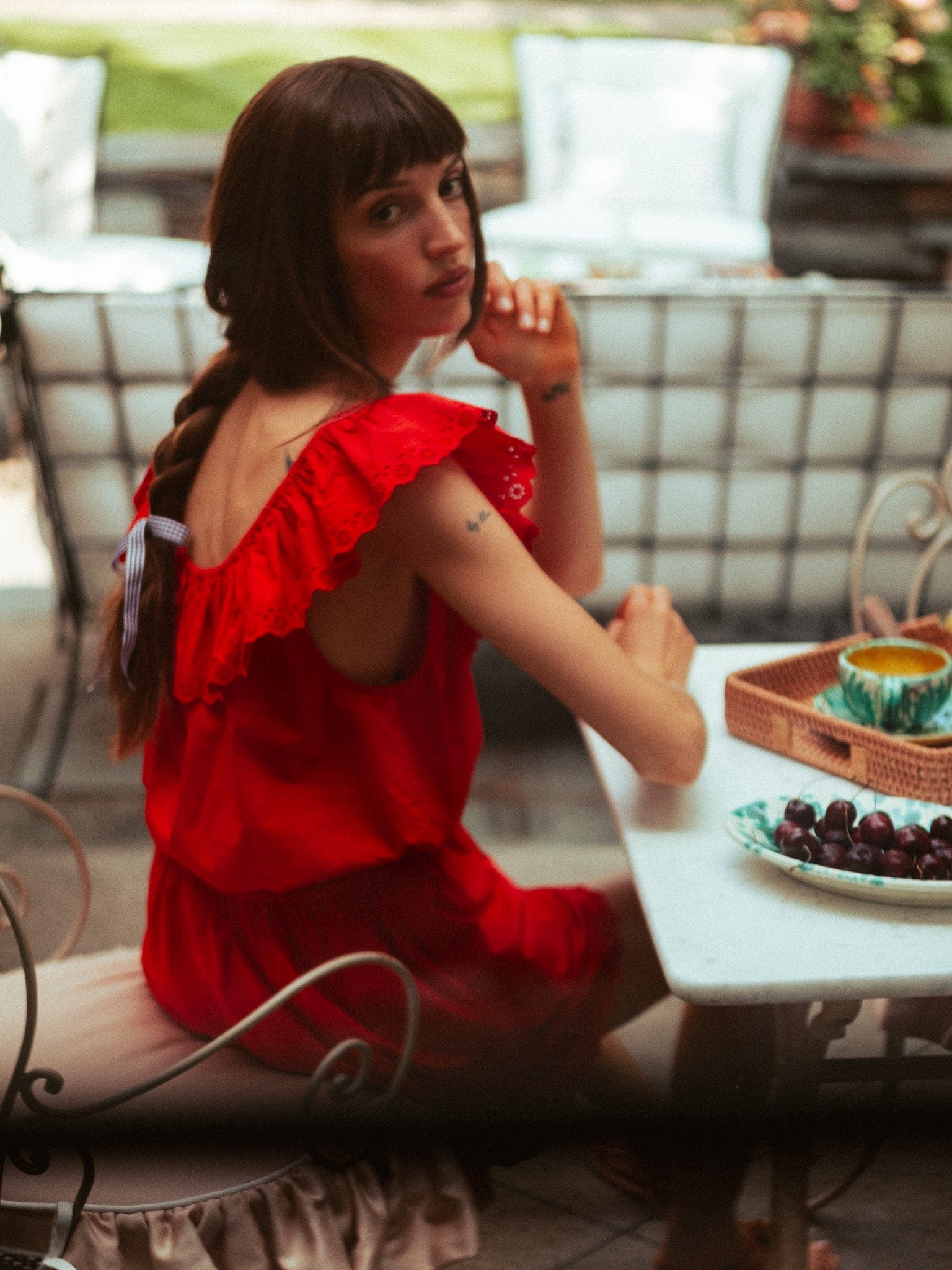 MILLE Clothing Olivia Short in Scarlet