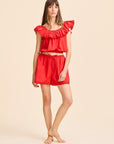 MILLE Clothing Olivia Short in Scarlet